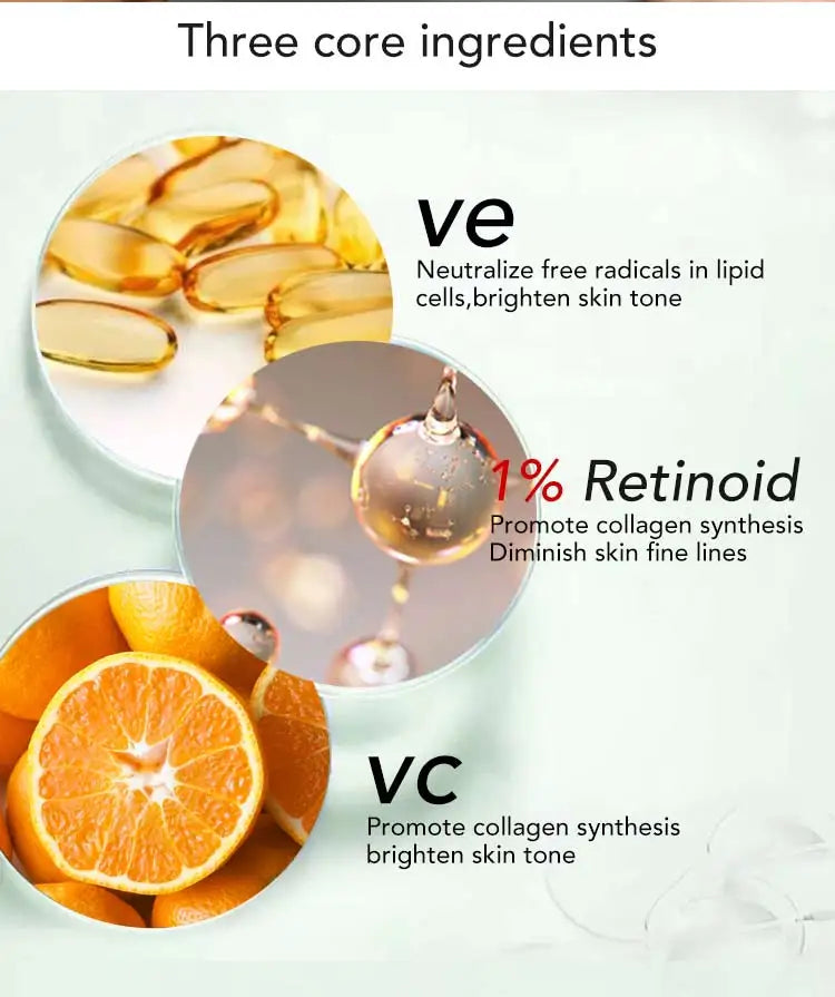 Retinol Brightening Face Cream Set
