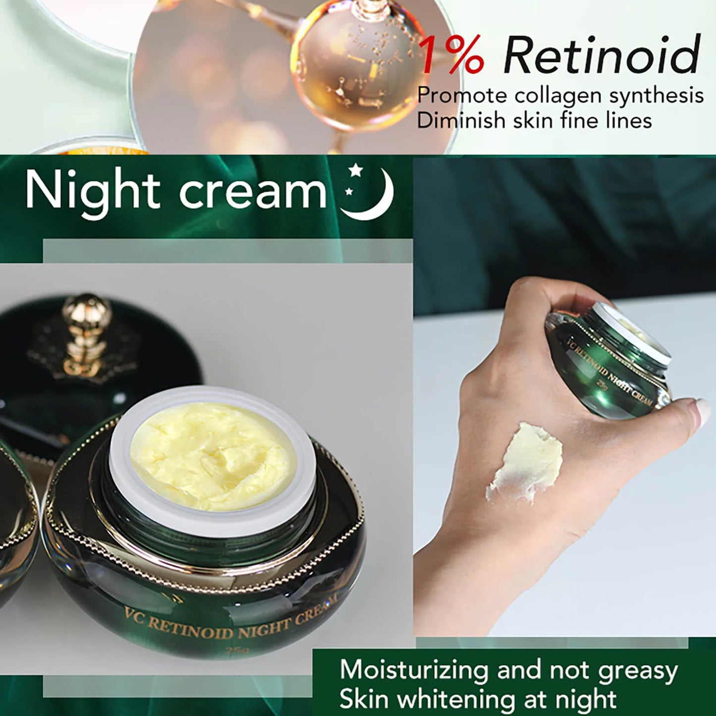 Retinol Brightening Face Cream Set