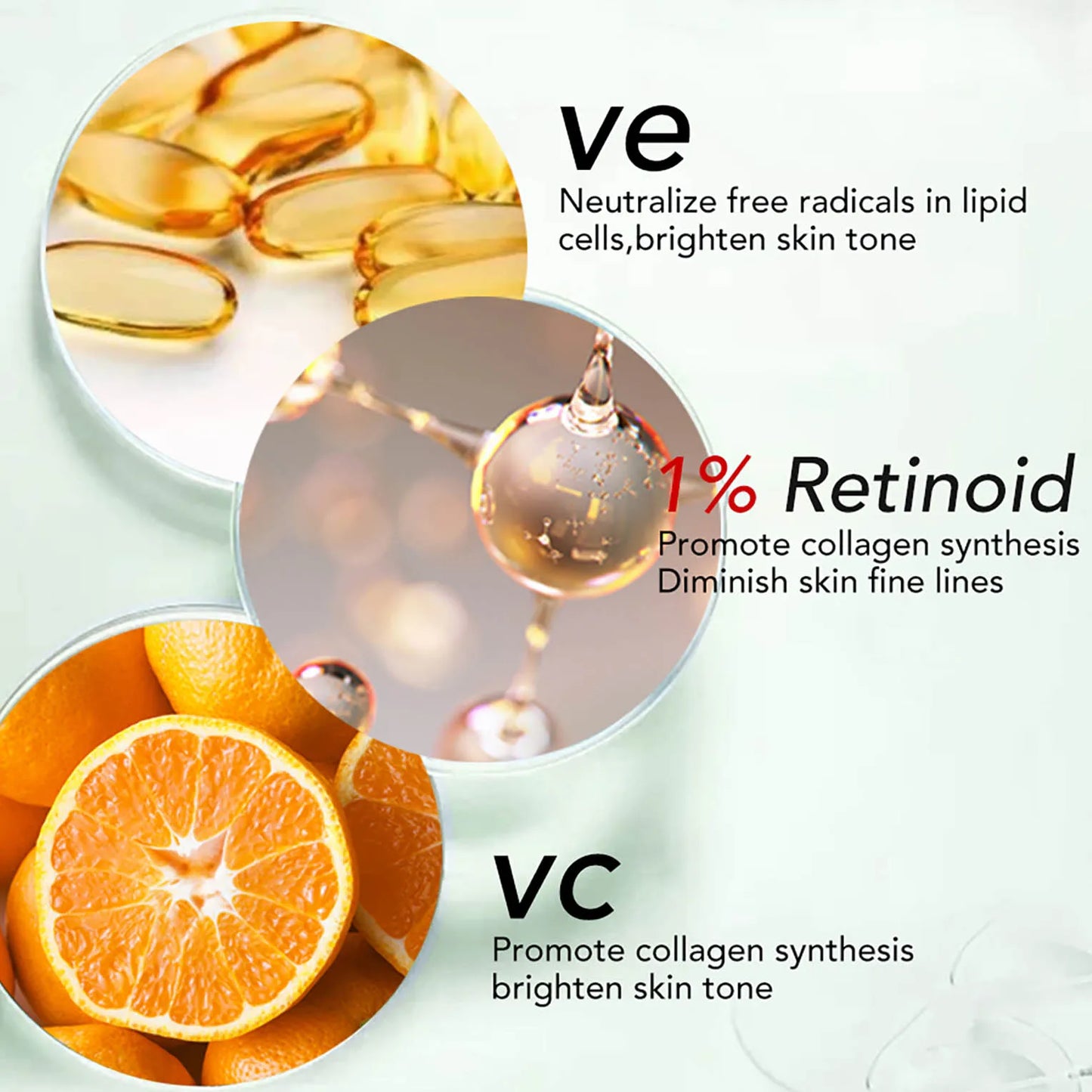 Retinol Brightening Face Cream Set