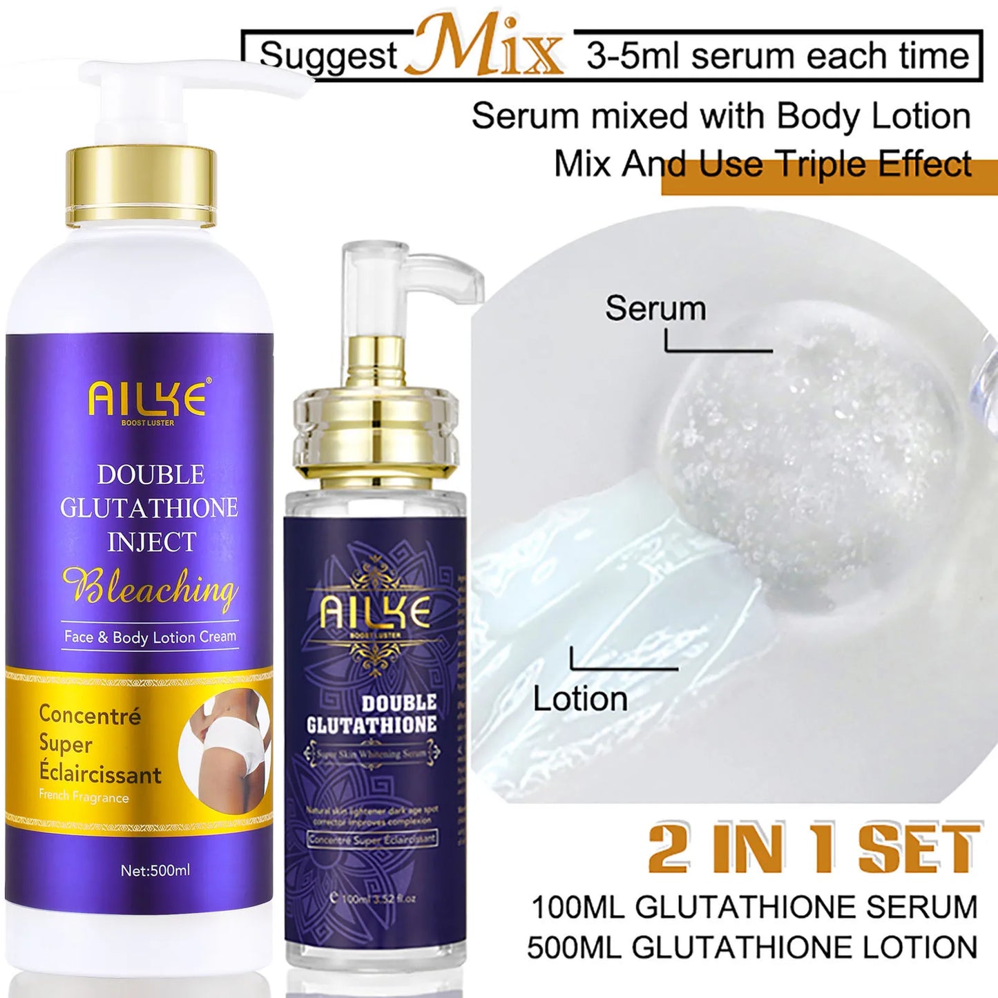 Whitening Moisturizing Skin Care Set