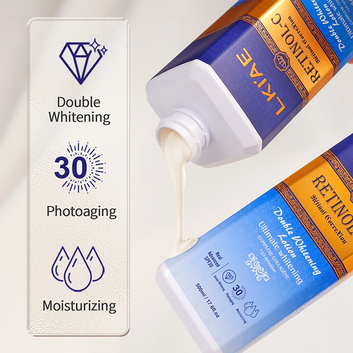 Retinol Collagen Whitening Body Lotion