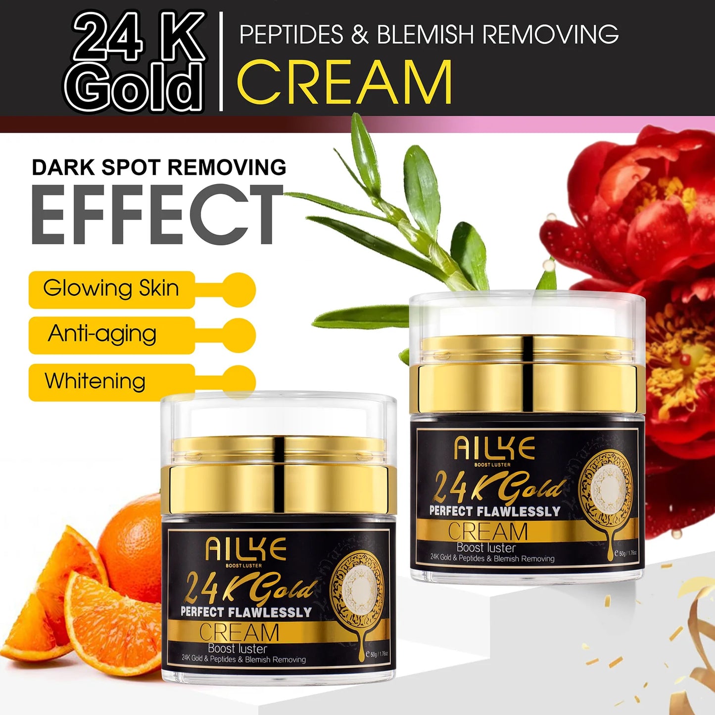 24K Gold Brightening Skin Care Set