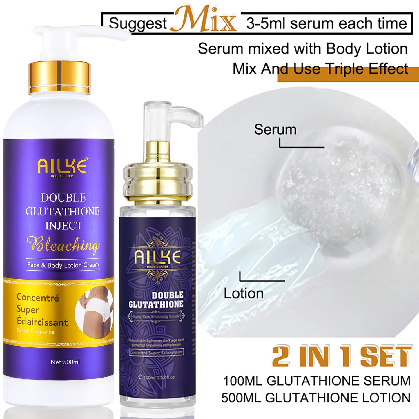 Whitening Moisturizing Skin Care Set