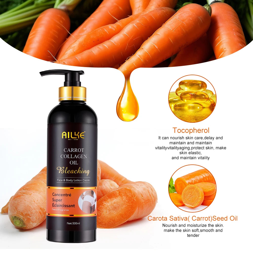Collagen Carrot Brightening Body Lotion