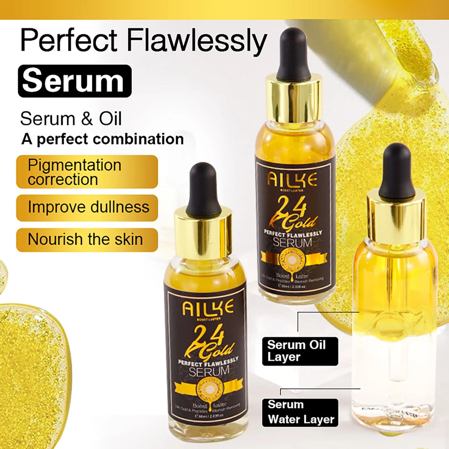 24K Gold Brightening Skin Care Set