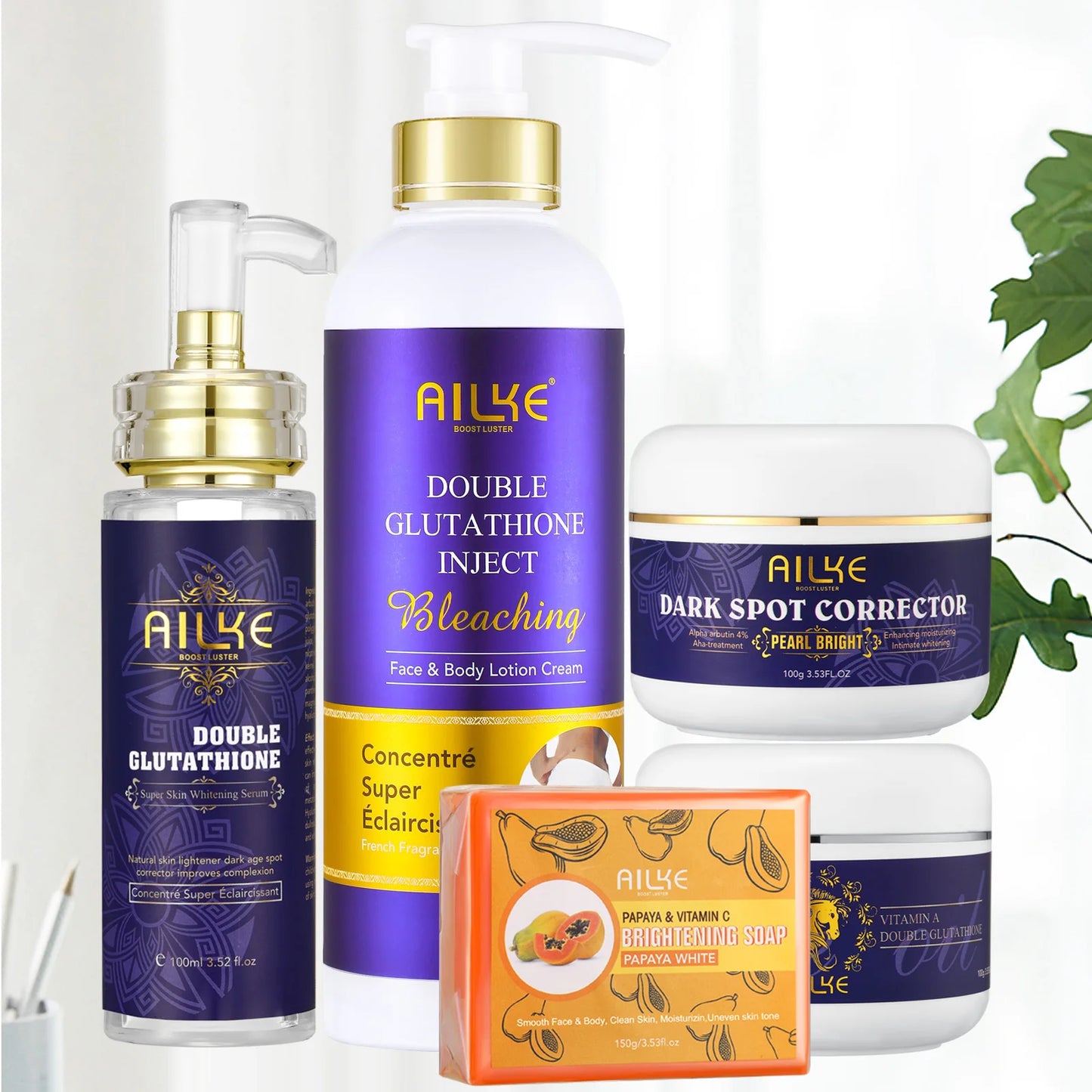 Whitening Moisturizing Skin Care Set