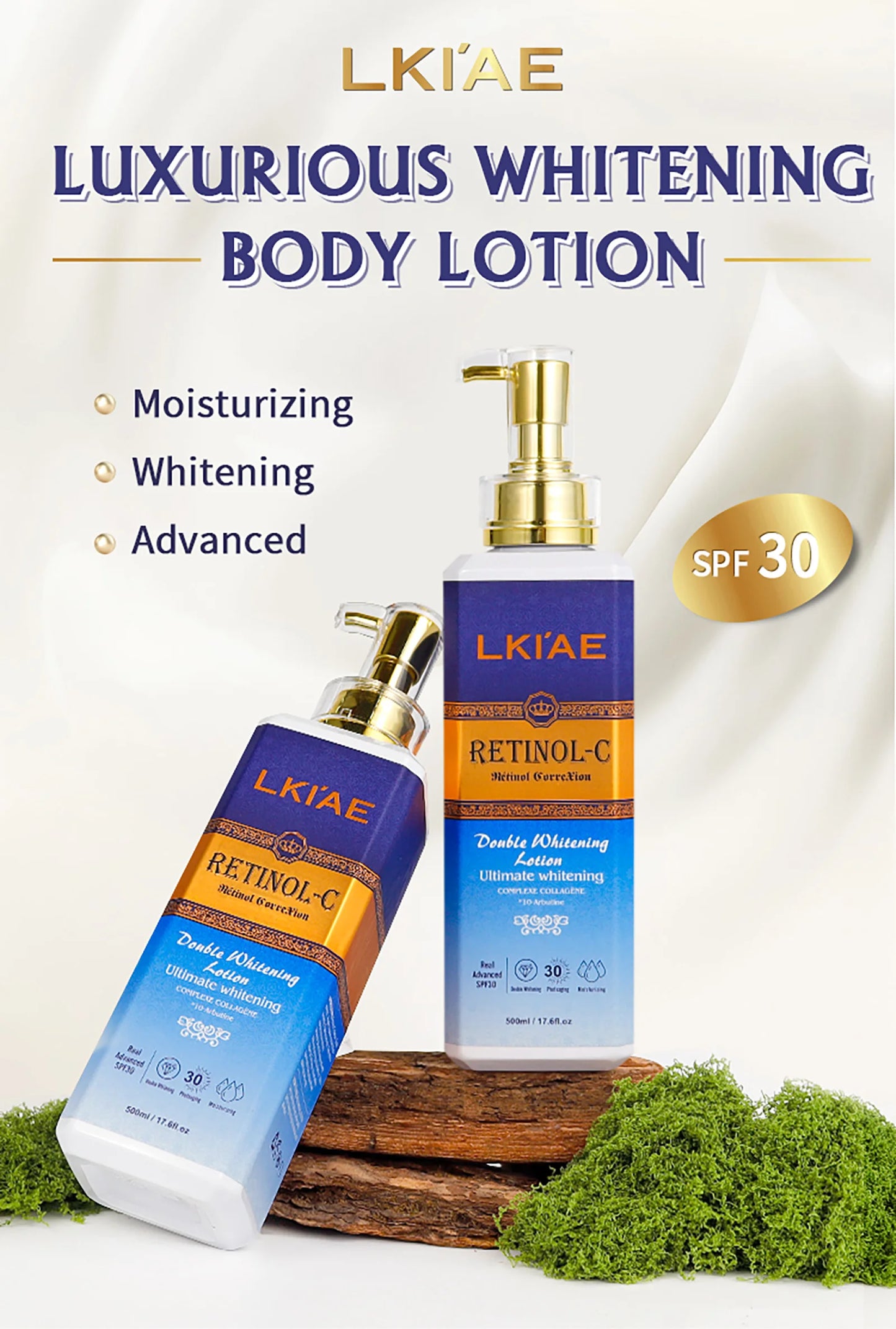Retinol Collagen Whitening Body Lotion