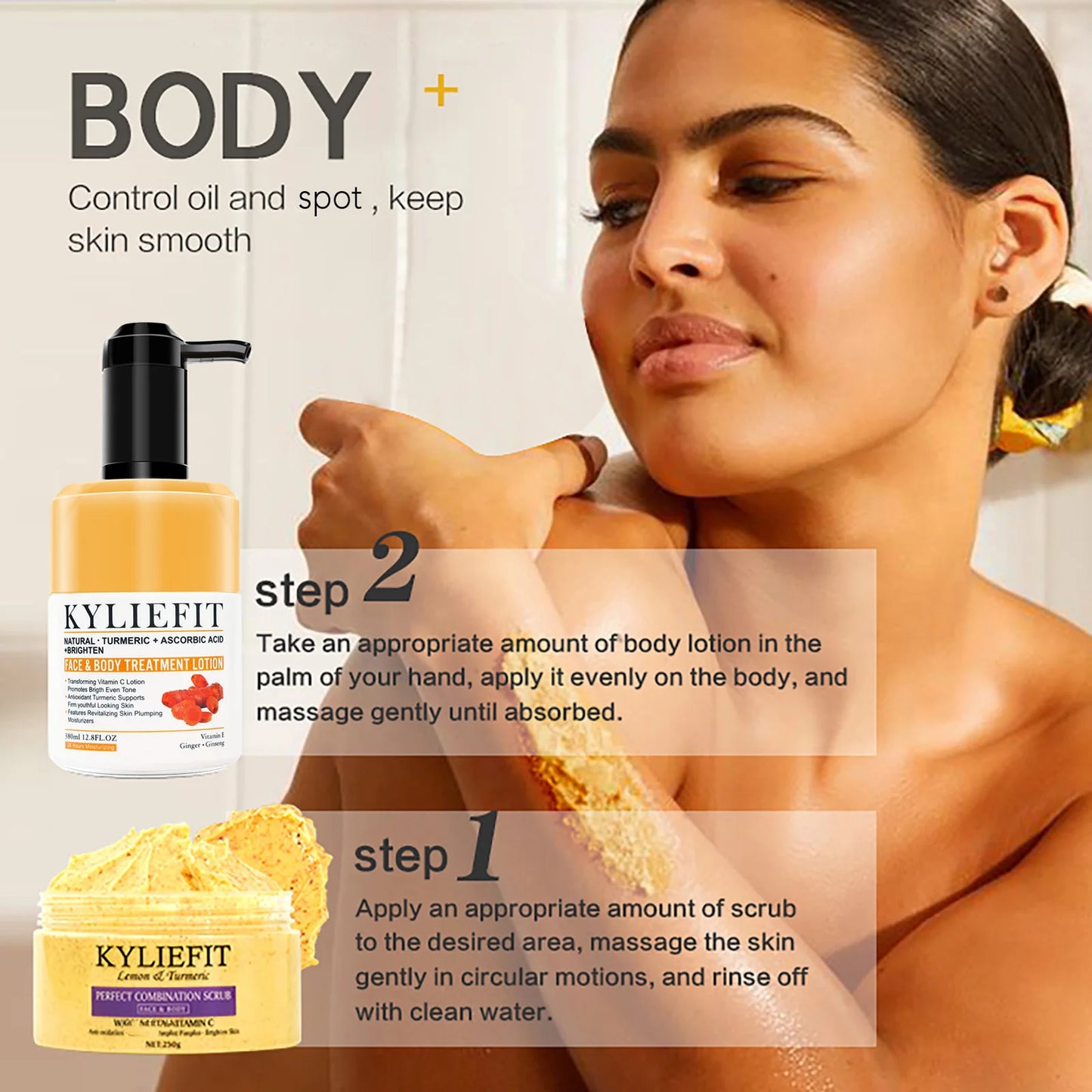 Turmeric Brightening Skin Care Set
