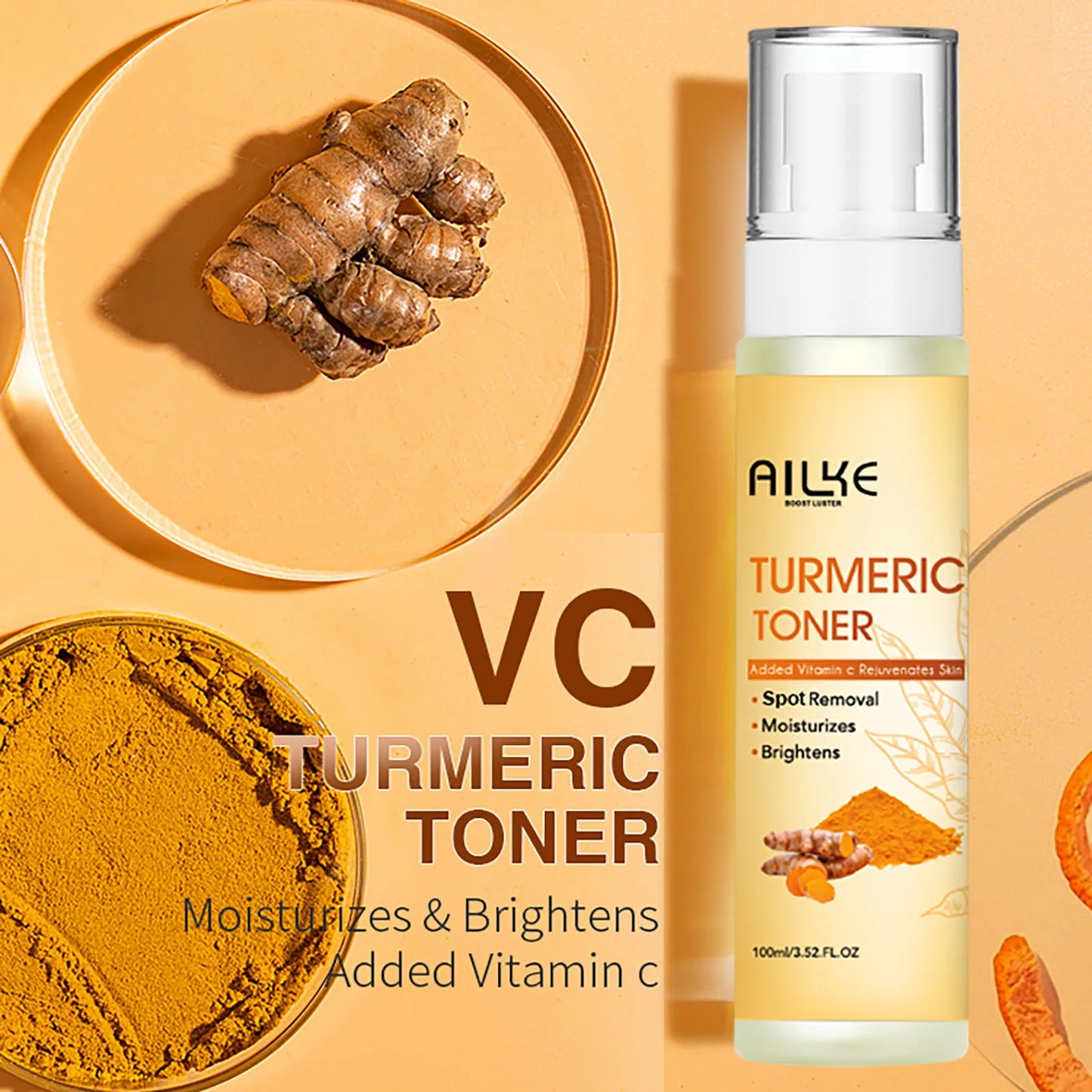 Turmeric Brightening Skin Care Set