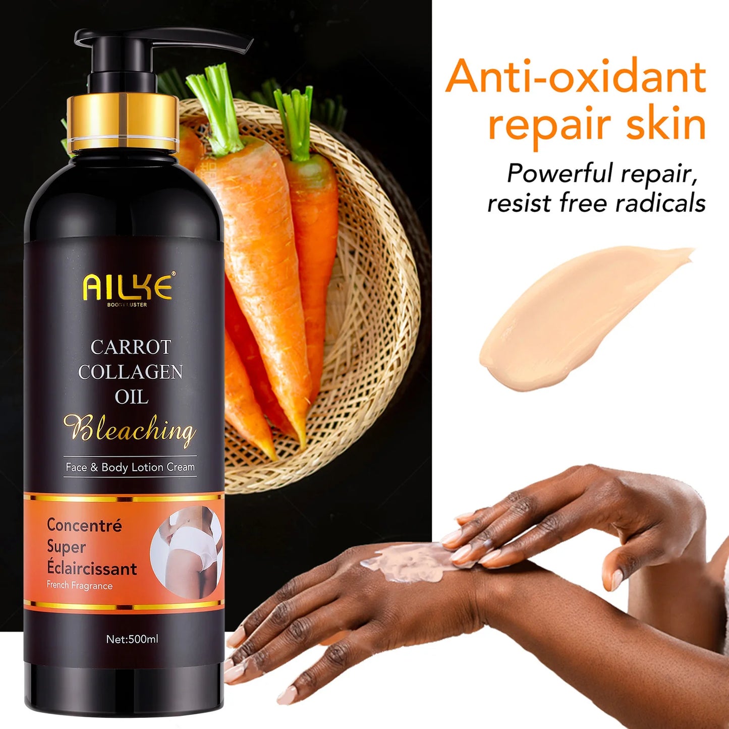 Collagen Carrot Brightening Body Lotion