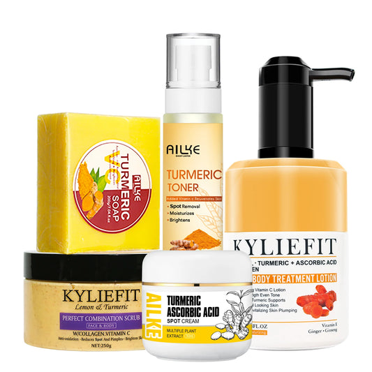 Turmeric Brightening Skin Care Set