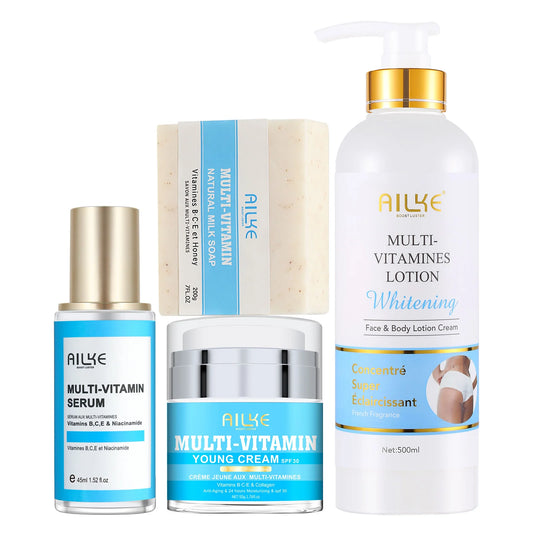 Multivitamin Brightening Skin Care Set