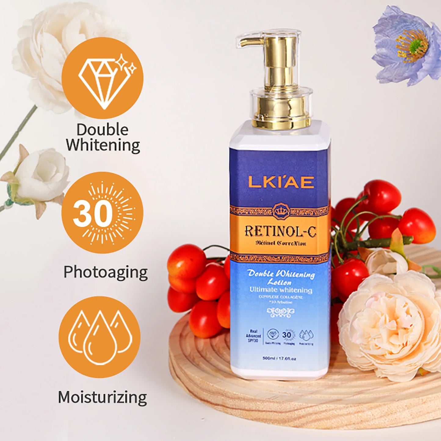Retinol Collagen Whitening Body Lotion